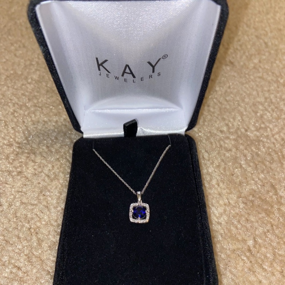 Kay Jewelers Sapphire Necklace